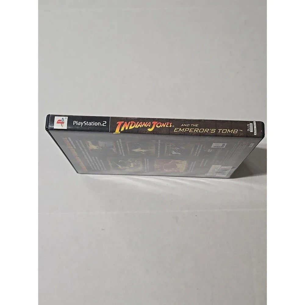 Indiana Jones and the Emperor's Tomb (Sony PlayStation 2 PS2) Complete * EUC
